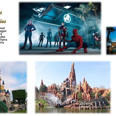 Duplex A 5Min De Disneyland Paris Leilighet Montévrain Eksteriør bilde